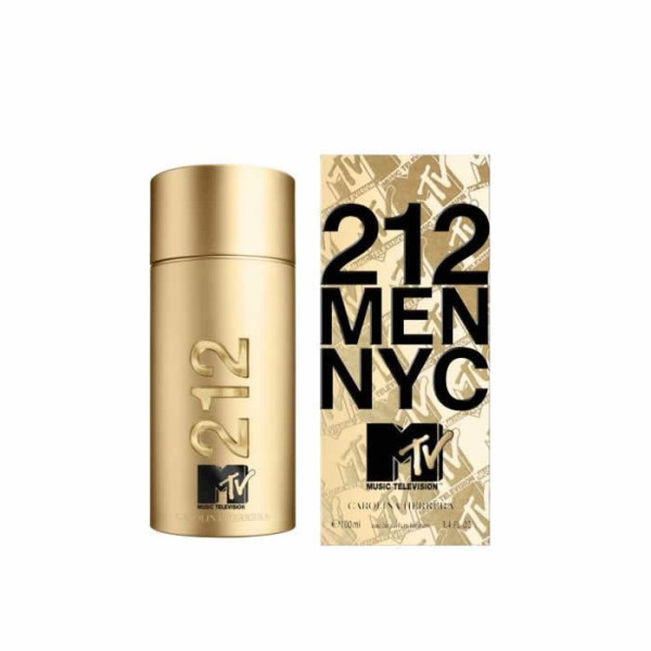 Carolina Herrera 212 Men MTV EDT tualetinis vanduo unisex, 100 ml Limited Edition