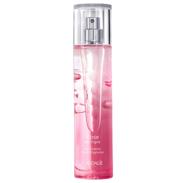 Caudalie Rose de Vigne Eau Fraiche kūno dulksna, 50 ml