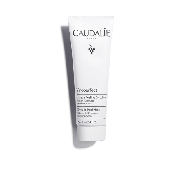 Caudalie Vinoperfect Glycolic Peel Mask šveičiamoji veido kaukė, 75 ml