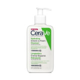 CeraVe Hydrating Cream-To-Foam Cleanser For Normal To Dry Skin veido prausiklis, 236 ml