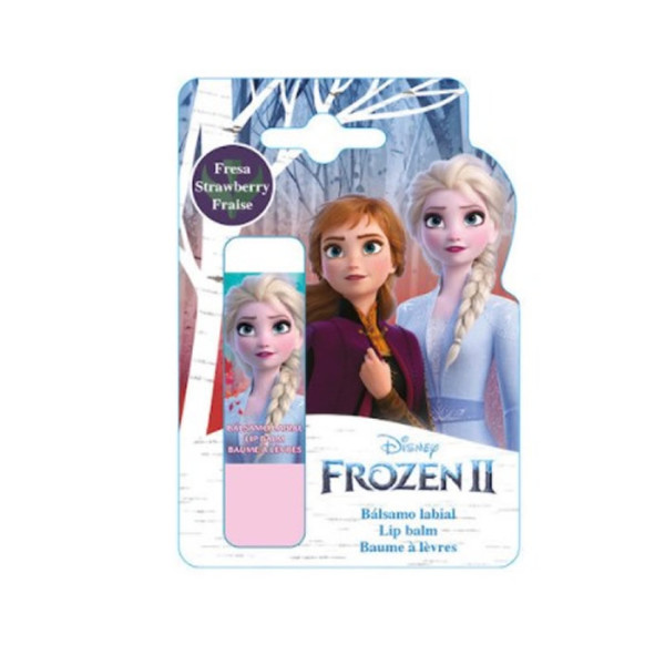 Disney Frozen II Strawberry Lip Balm braškių skonio lūpų balzamas vaikams, 4 g