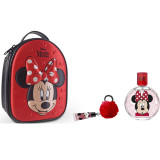 Disney Minnie Mouse Set rinkinys vaikams (EDT tualetinis vanduo, 100 ml + lūpų blizgis + kuprinė)