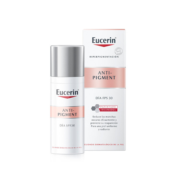 Eucerin AntiPigment Day Cream With Colour SPF 30 dieninis kremas su spalva, Medium, 50 ml