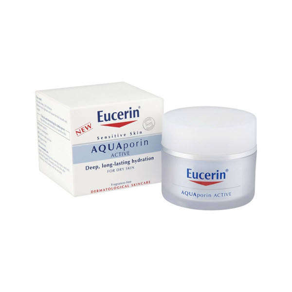 Eucerin Aquaporin Active Cream For Dry Skin kremas sausai odai, 50 ml