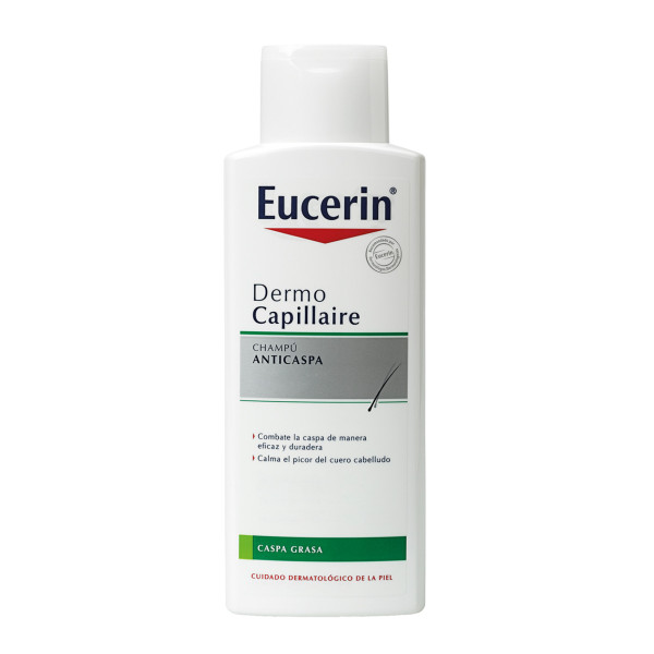 Eucerin Dermo Capillaire Antidandruff Gel Shampoo gelinis šampūnas nuo pleiskanų, 250 ml
