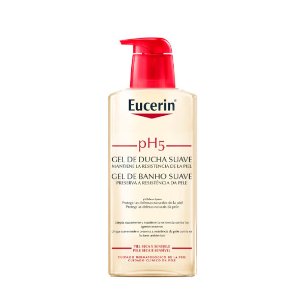 Eucerin PH5 Gentle Shower Gel švelnus dušo gelis, 400 ml