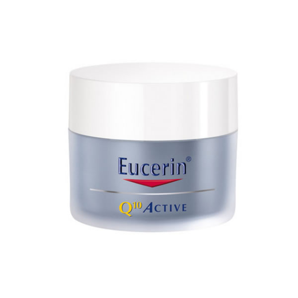 Eucerin Q10 Active Night Cream naktinis veido kremas, 50 ml