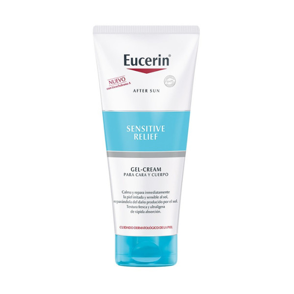 Eucerin Sensitive Relief After Sun Cream- Gel  gelis-kremas po saulės, 200 ml