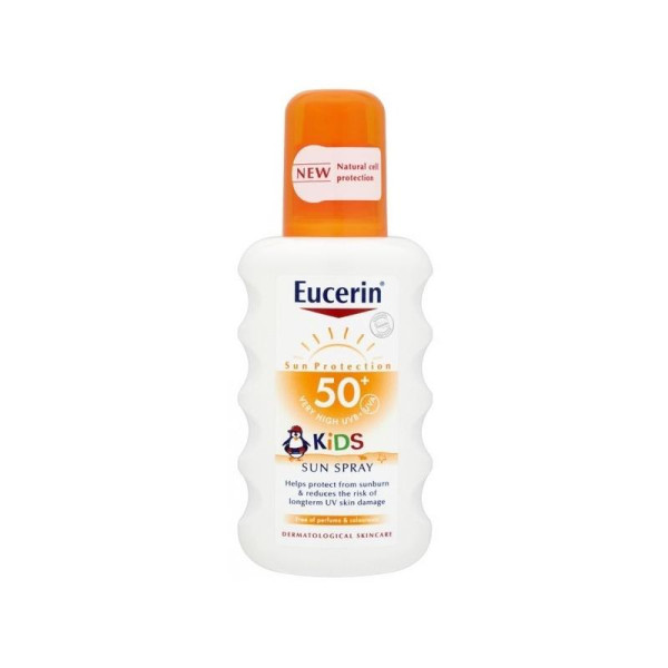 Eucerin Sun Kids Sensitive Protect Spray SPF 50+ apsauginis purškiklis nuo saulės vaikams, 200 ml