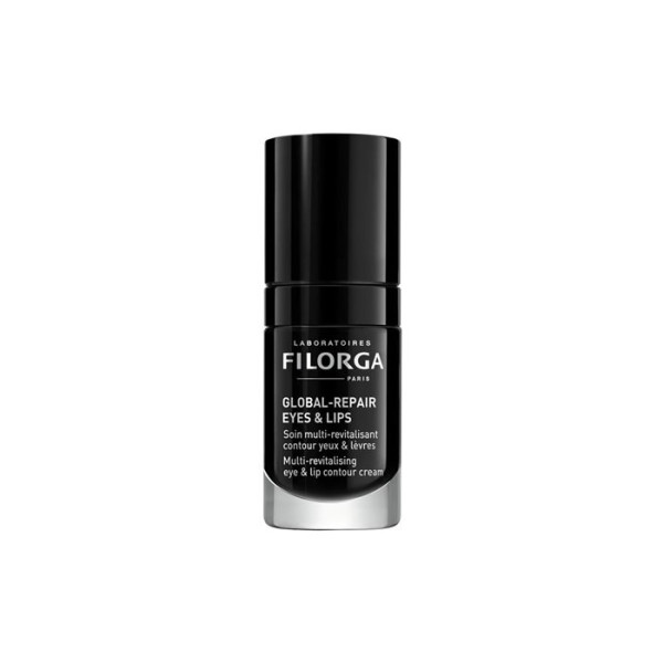 Filorga Global-Repair Eyes and Lips Multi-Revitalizing Eye & Lip Contour Cream paakių ir lūpų kremas, 15 ml