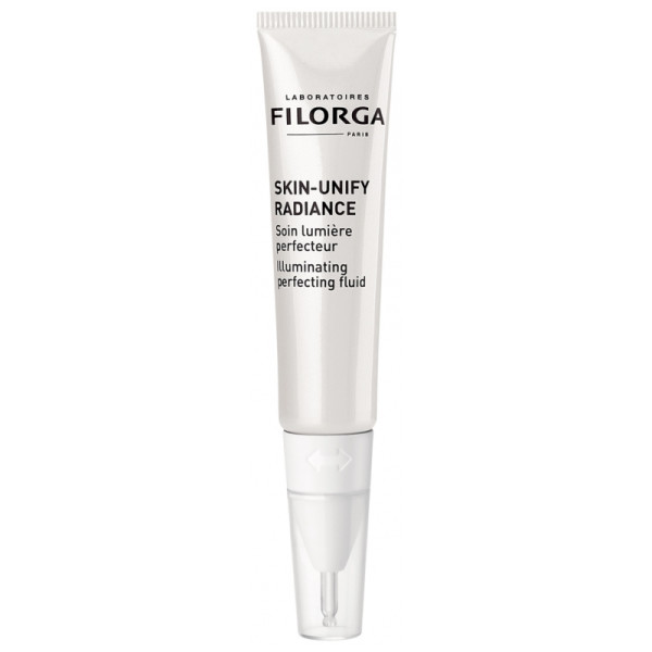 Filorga Skin-Unify Radiance Iluminating Perfecting Fluid skaistinantis veido fluidas, 15 ml