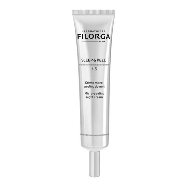 Filorga Sleep & Peel Micro-Peeling Night Cream naktinis veido kremas su šveičiamuoju poveikiu, 40 ml