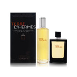 Hermes Terre D'hermes Pure Parfum kvepalų rinkinys vyrams (PP, 30 ml + PP papildymas Refill, 125 ml)