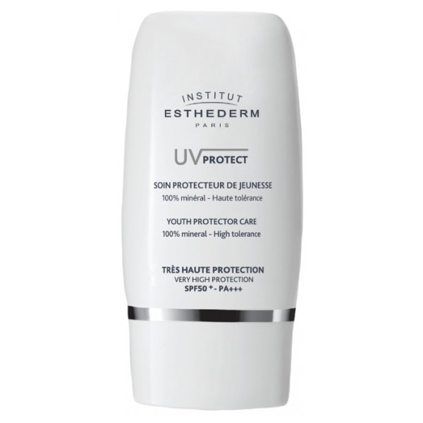 Institut Esthederm UV Protect Youth Protector Care SPF 50+ apsauginis veido kremas nuo saulės, 30 ml