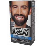 Just For Men Moustache And Beard Real Black M-55 dažai ūsams ir barzdai
