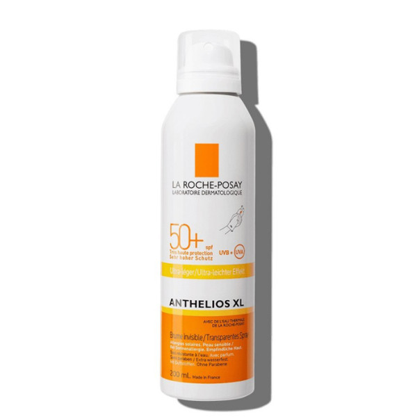 La Roche Posay Anthelios Invisible Mist Ultra Light SPF 50+ apsauginis purškiklis nuo saulės, 200 ml