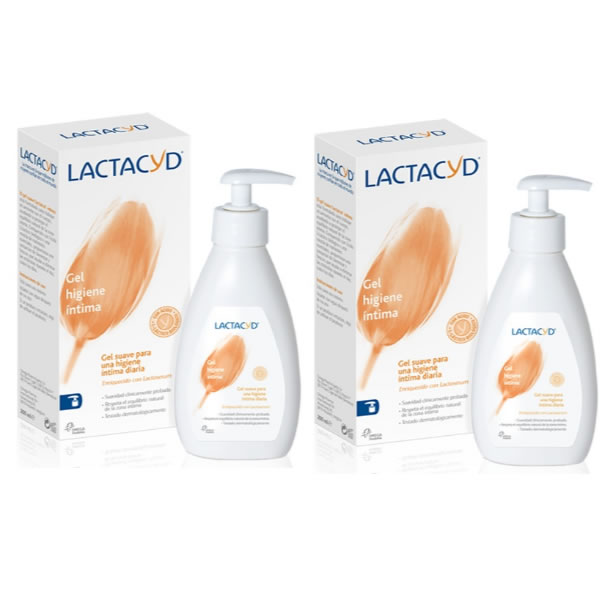 Lactacyd Intimate Washing Lotion intymios higienos priemonė, 2 x 200 ml