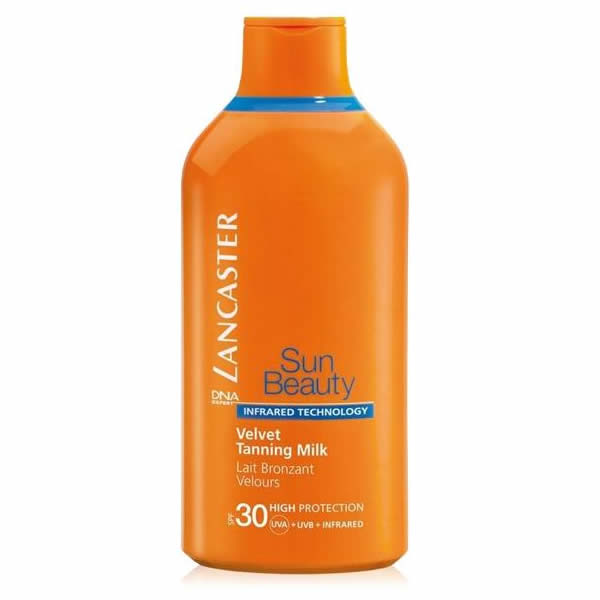 Lancaster Sun Beauty Velvet Milk SPF 30 apsauginis kūno losjonas nuo saulės, 400 ml