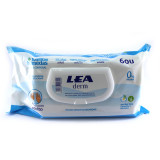 Lea Derm Wipes Pack drėgnos servetėlės kūnui ir intymiai higienai, 60 vnt.