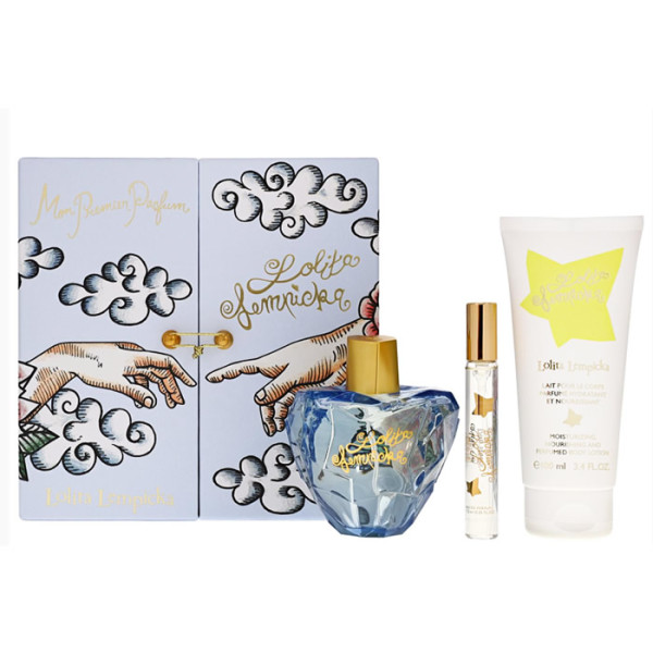 Lolita Lempicka Mon Premier Parfum rinkinys moterims (EDP, 100 ml + EDP, 7,5 ml + kūno losjonas, 100 ml)