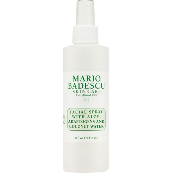 Mario Badescu Facial Spray With Aloe, Adaptogens And Coconut Water drėkinamasis veido purškiklis, 236 ml