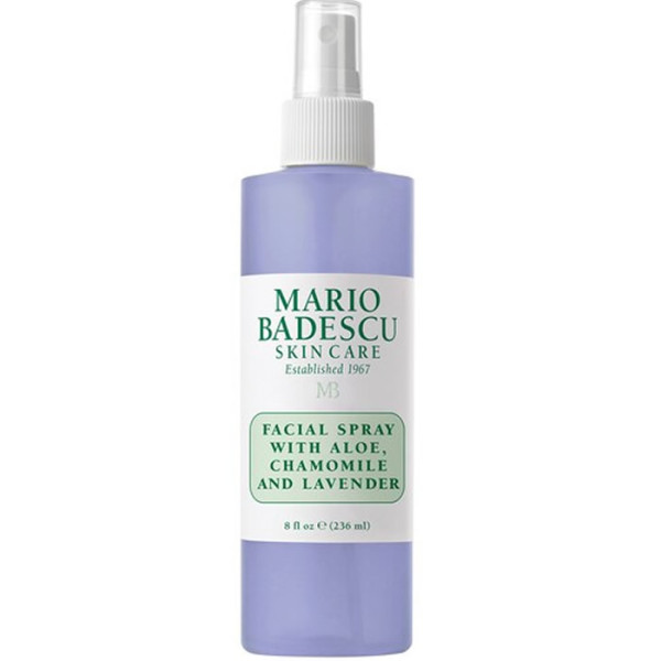 Mario Badescu Facial Spray With Aloe, Chamonille And Lavander raminamasis veido purškiklis, 236 ml