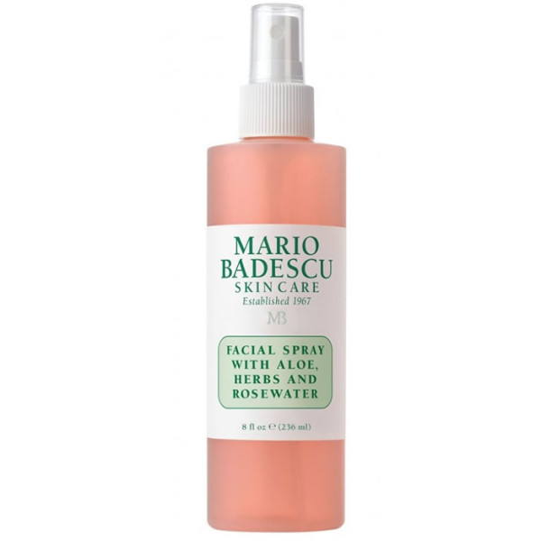 Mario Badescu Facial Spray With Aloe, Herbs And Rosewater veido purškiklis, 236 ml