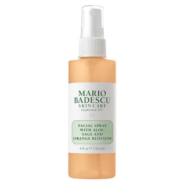 Mario Badescu Facial Spray With Aloe, Sage And Orange Blosssom veido purškiklis, 118 ml