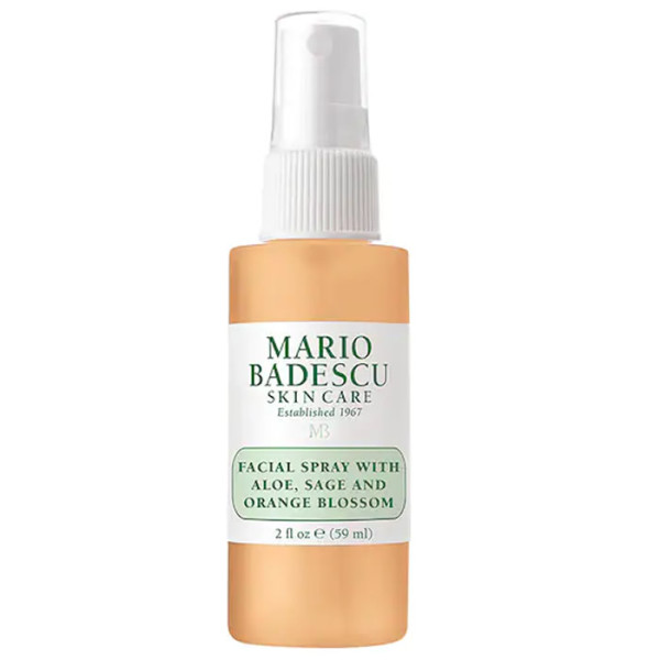 Mario Badescu Facial Spray With Aloe, Sage And Orange Blosssom veido purškiklis, 59 ml