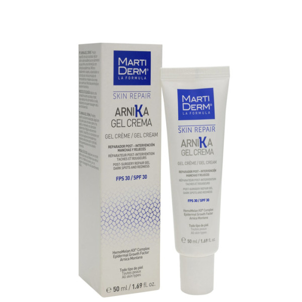 Martiderm Arnika Gel Cream SPF 30 apsauginis kremas nuo saulės, 50 ml