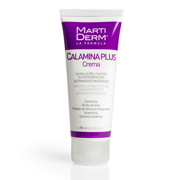 Martiderm Calamine Plus Cream atkuriamasis odos kremas, 75 ml