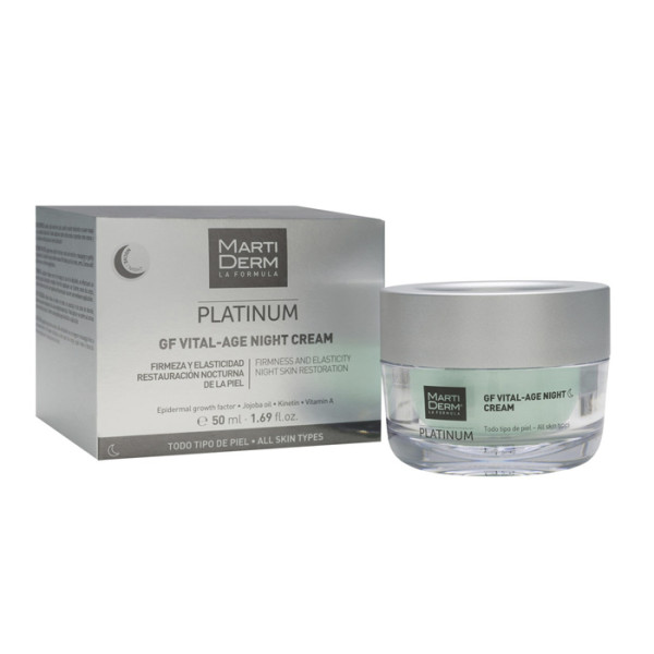 Martiderm Platinum Gf Vital Age Night Cream naktinis veido kremas, 50 ml