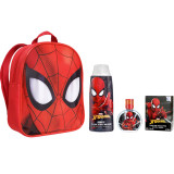 Marvel Air-Val Spider-Man rinkinys vaikams (kuprinė + EDT, 50 ml + dušo želė, 300 ml)