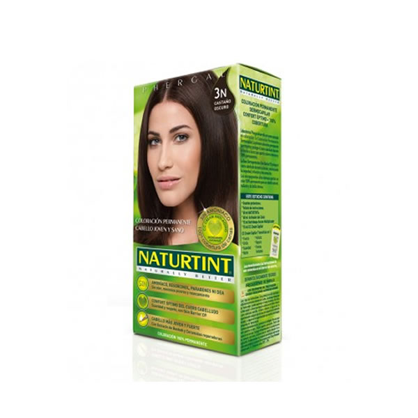 Naturtint 3N Ammonia Free Hair Colour plaukų dažai be amoniako, spalva: 3N Dark chestnut brown