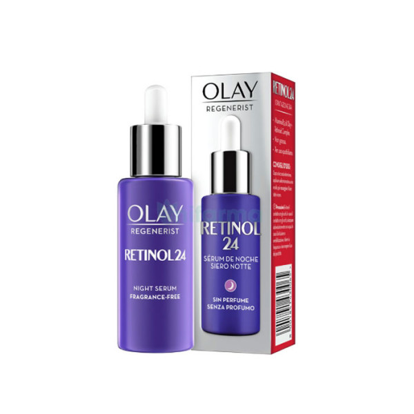 Olay Regenerist Retinol24 Night Serum naktinis veido serumas, 40 ml