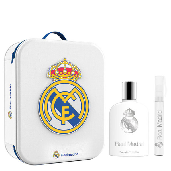 Real Madrid rinkinys vyrams (EDT, 100 ml + EDT mini 10 ml + metalinė kosmetinė)