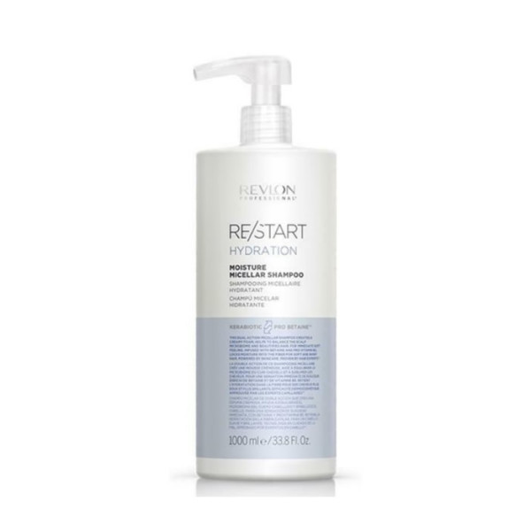 Revlon Professional Re/Start Hydration Moisture Micellar Shampoo micelinis šampūnas, 1000 ml