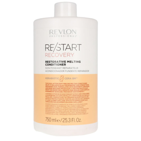 Revlon Professional RE/START Recovery Restorative Melting Conditioner atkuriamasis kondicionierius, 750 ml