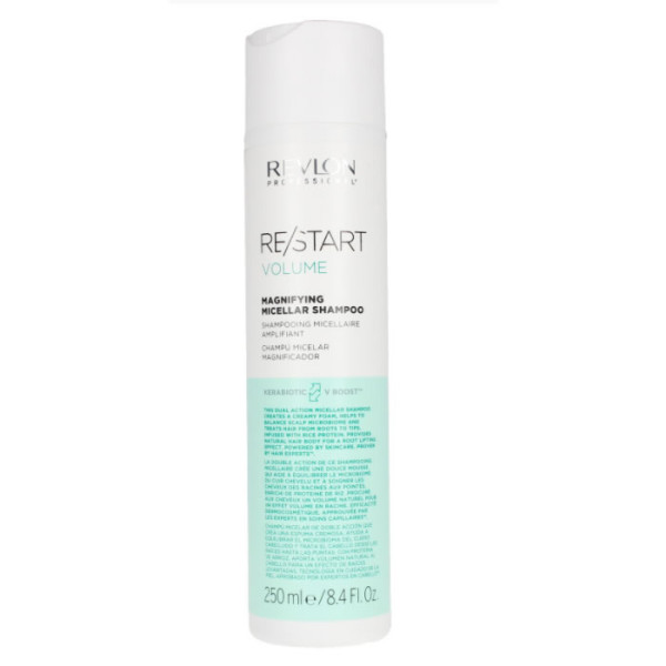 Revlon Professional RE/START Volume Magnifying Micellar Shampoo apimties suteikiantis šampūnas, 250 ml