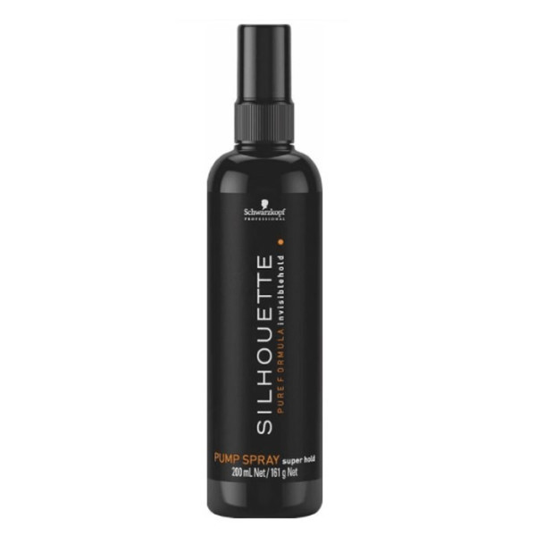 Schwarzkopf Professional Silhouette Pump Spray Super Hold stiprios fiksacijos plaukų lakas, 200 ml