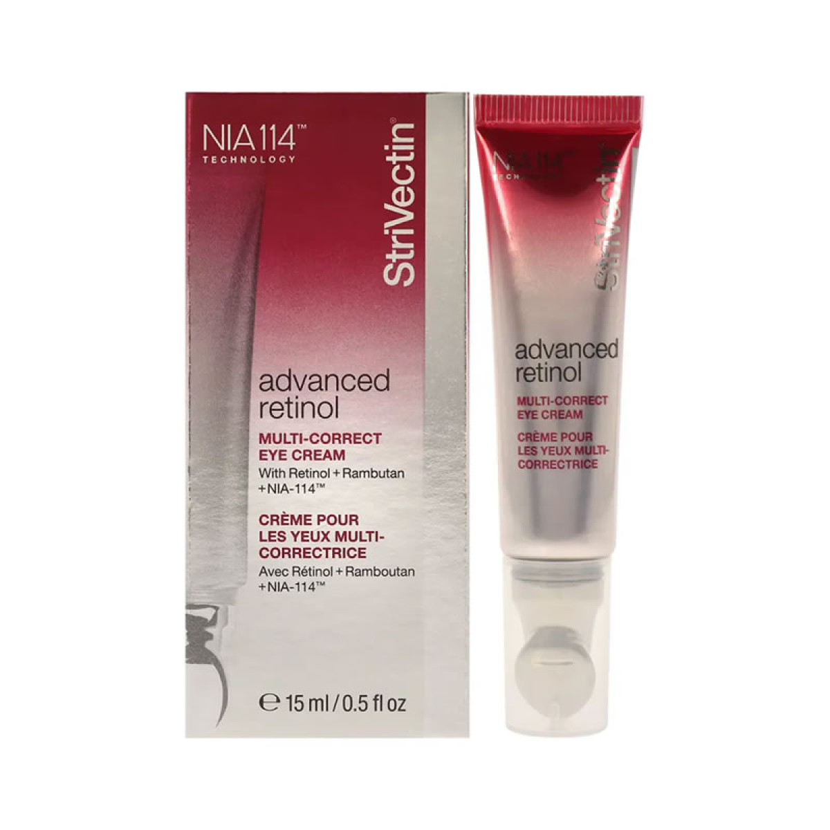 Strivectin Advanced Retinol Multicorrective Eye Contour senėjimo požymius mažinantis kremas paakiams su retinoliu, 15 ml