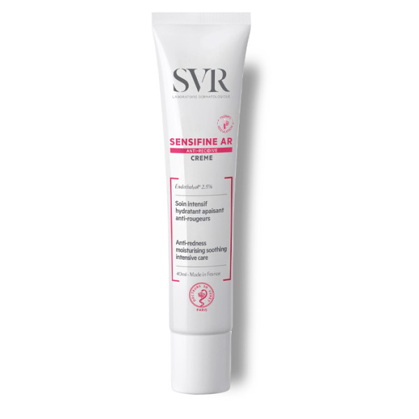 SVR Sensifine AR Anti-Redness Cream raudonį malšinantis veido kremas jautriai odai, 50 ml