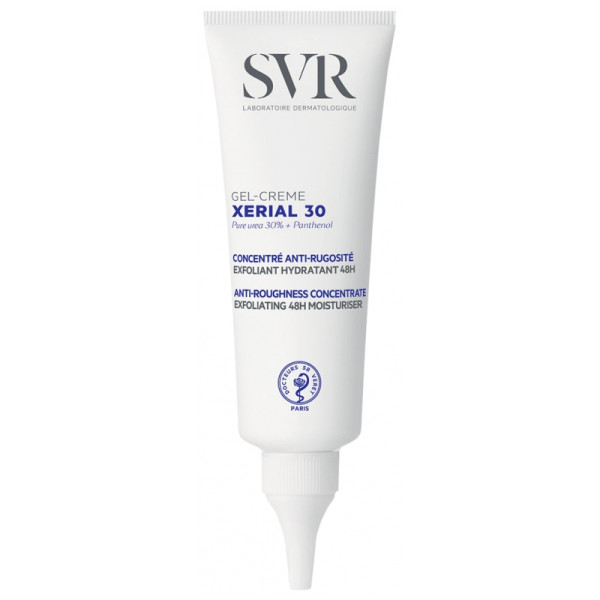 Svr Xerial 30 Gel-Cream minkštinamasis kremas odai su 30 % šlapalo, 75 ml