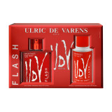 Ulric De Varens Flash rinkinys vyrams (EDT, 100 ml + dezodorantas, 200 ml)