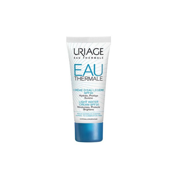 Uriage Eau Thermale Light Water Cream SPF 20 drėkinantis kremas veidui, 40 ml Uriage Eau Thermale Light Water Cream SPF 20 drėkinantis kremas veidui, 40 ml