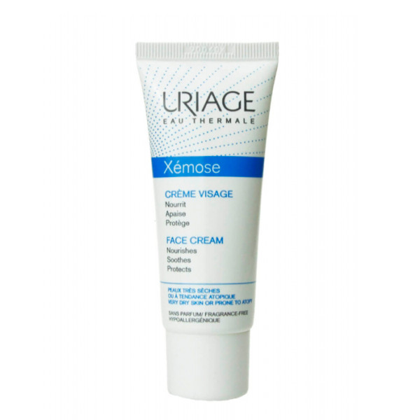 Uriage Xémose Facial Cream for Dry Skin veido kremas, 40 ml Uriage Xémose Facial Cream for Dry Skin veido kremas, 40 ml