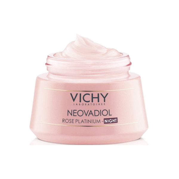Vichy Neovadiol Rose Platinium Night Cream naktinis veido kremas brandžiai odai, 50 ml