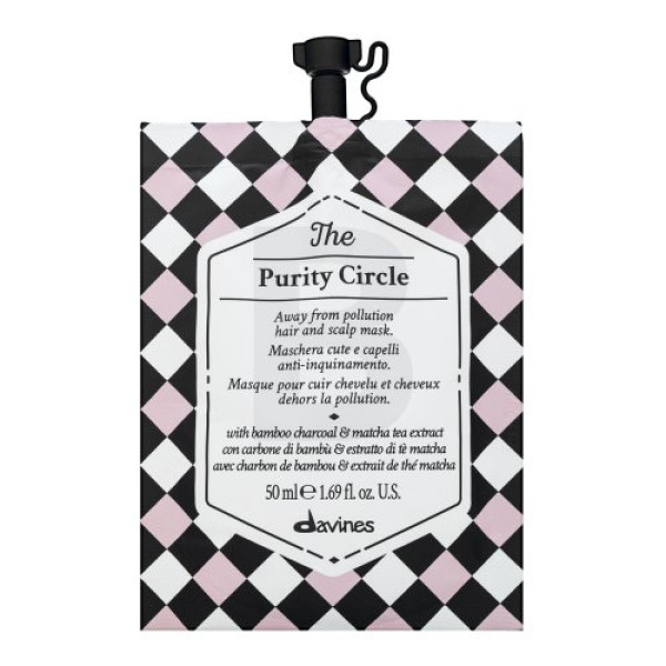 Davines The Purity Circle valanti plaukų kaukė, 50 ml