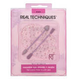 Real Techniques Reusable Eye Shields + Swabs akių makiažo aplikatoriai