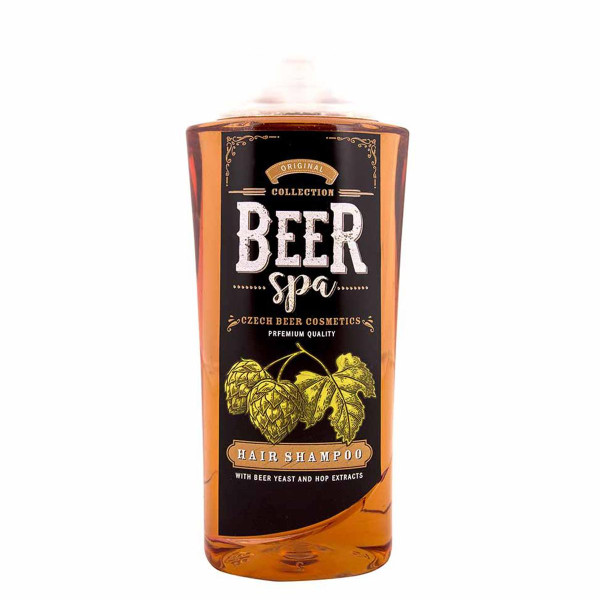 Bohemia Gifts BEER Spa Hair Shampoo - Plaukų šampūnas su alaus mielėmis ir apynių ekstraktais, 250 ml